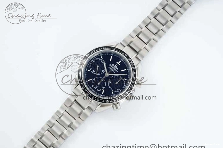 0320 Speedmaster Racing Master SS HKF Best Edition Black Dial on SS Bracelet A Versatile 7810